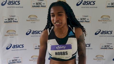 Aleia Hobbs Runs Personal Best In 100m Victory
