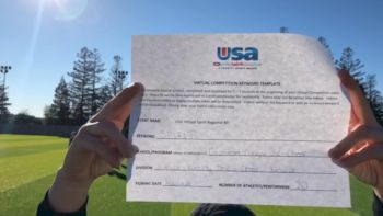 Carondelet High School [Junior Varsity Show Cheer Novice] 2021 USA Virtual Spirit Regional #3