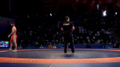 97 kg Quarterfinal, Azret Shogenov vs Alikhan Zhabrailov