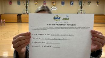 Windsor High School [Medium Varsity - Jazz] 2021 UDA Spirit of the Midwest Virtual Challenge