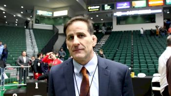 Pat Santoro After Lehigh Wins Their Second Straight EIWA Title