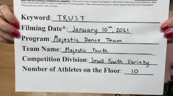 Majestic Dance Team [Youth - Variety] 2021 NCA & NDA Virtual January Championship