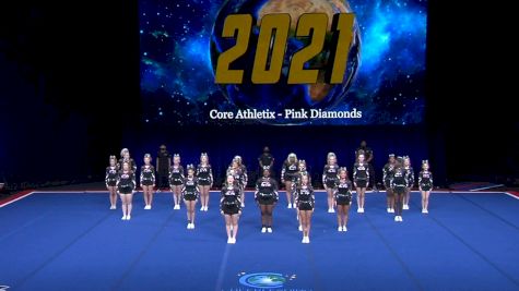 Core Athletix - Pink Diamonds [2021 L6 International Open Non Tumbling Semis] 2021 The Cheerleading Worlds