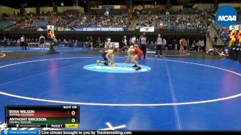 157 lbs Prelim Round 2 - Ryan Wilson, Western Colorado vs Anthony Erickson, Central Missouri