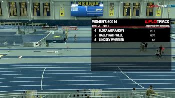 Women's 600m, Heat 1