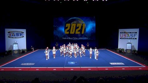 Twist & Shout - Tulsa - Adam & Eve [2021 L6 International Open Coed Non Tumbling Semis] 2021 The Cheerleading Worlds