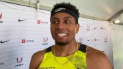 Isaiah Harris Discusses How He Bounced From World Indoors Hamstring Tear