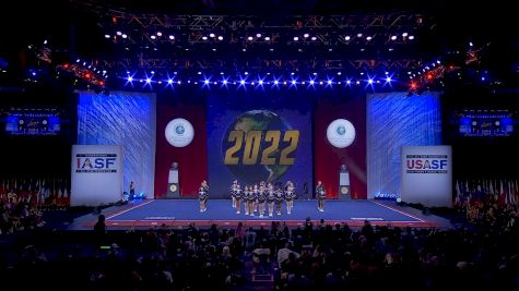 ICE - Blackout [2022 L6 International Open Coed Non Tumbling Prelims] 2022 The Cheerleading Worlds
