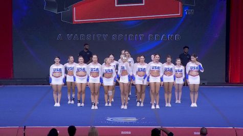USA Starz - Vanity [2022 L6 Senior Small All Girl Semis] 2022 The Cheerleading Worlds