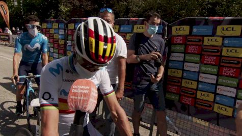 Alejandro Valverde Before Stage 3 Of Dauphine