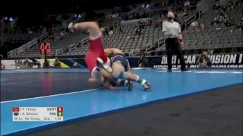 184 final, Aaron Brooks, PSU vs Trent Hidlay, NC State