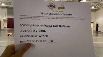 Walled Lake Northern High School [Junior Varsity - Jazz] 2021 UDA Spirit of the Midwest Virtual Challenge