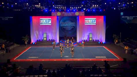 Action Athletics - Great White Sharks [2022 L7 International Open Small Coed Semis] 2022 The Cheerleading Worlds