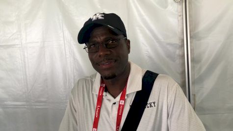 Abby Steiner's Coach Tim Hall Gets Emotional Seeing Her Win The US 200m Title