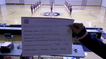 Carson-Newman University [Virtual Open Pom Finals] 2021 NCA & NDA Collegiate Cheer & Dance Championship