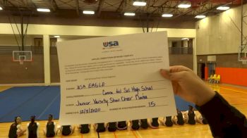 Corona Del Sol High School [JV Show Cheer Novice] 2020 USA Arizona & Utah Virtual Regional
