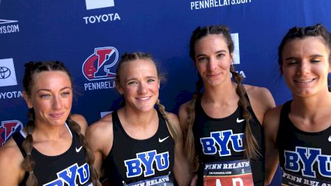 BYU Gets Their First Wheel At The Penn Relays In The DMR