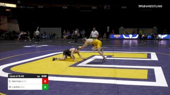 174 lbs Consi Of 16 #2 - Sean Harman, Missouri vs Marty Larkin, Michigan State