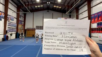 Lunar Viper Allstars - Moonlight [L4 Junior - Small] 2021 Mid Atlantic Virtual Championship