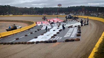 Senoia Raceway Counters Hurricane Nicole's Punch With Tarp Project To Save Peach State