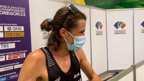 Geordie Beamish Struggled To Run In The Heat