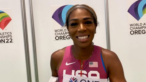 Raevyn Rogers Didn't Let Contact Keep Her From Semi