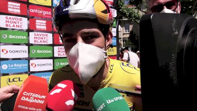 Van Aert Says Dauphiné Overall Too Much