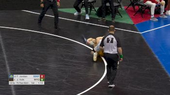 125 lb 7th Place, Jore Volk, Wyoming vs Tanner Jordan, SDSU