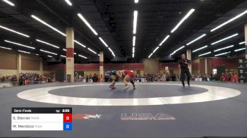 57kg Semifinals Sara Sterner CA (Morro Bay Wrestling) vs Melanie Mendoza CA (Team Tornado Wrestling Club)