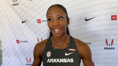 Britton Wilson Has Her Sights Set On Making The 400m Hurdle Team