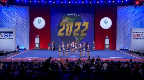 The California All Stars - Livermore - Black Ops [2022 L6 Senior Medium Coed Finals] 2022 The Cheerleading Worlds
