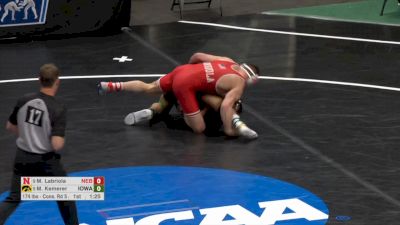 174 lb Consi Rd 5, Michael Kemerer, Iowa vs Mikey Labriola, Nebraska