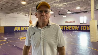 Dan Gable Visits Relocated UNI Wrestling Facility