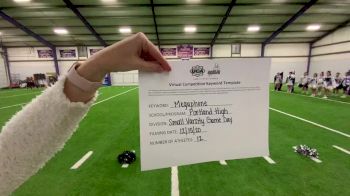 Portland High School [Game Day Varsity] 2020 UCA Virtual Regional