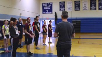 The Cadets Low Brass Section Learns How To Jazz Walk
