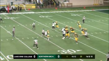 Highlights: Lake Erie Vs. Northern Michigan | 2023 GLIAC Football