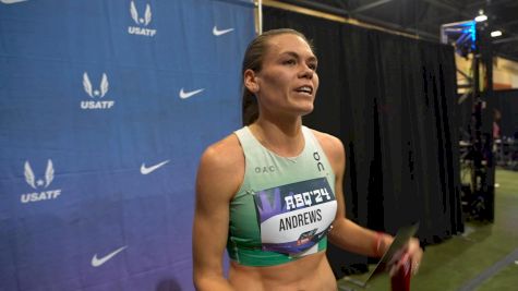 Josette Andrews Finishes Second At Indoor Champs In 3K