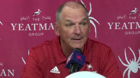 CAA Media Day: Richmond Head Coach Russ Huesman