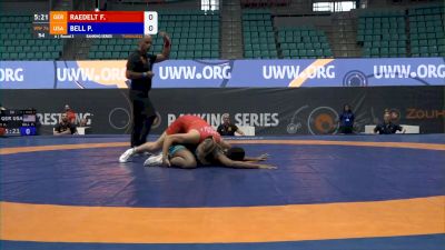 76 kg - Precious Bell, USA vs Francy Raedelt, GER Scoring Highlight