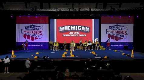 Michigan All-Girl Competitive Cheer [2024 Cheer Spirit Rally Division IA Prelims] 2024 NCA & NDA College Nationals