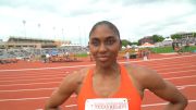 In Her First Outdoor Appearance Since Having A Baby, Christina Clemons Was Stunning In The 100mH