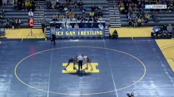 184 - Jelani Embree (Michigan) vs Owen Webster (Minnesota)