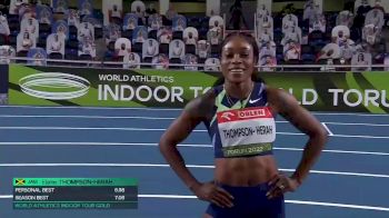 Elaine Thompson-Herah 60m Qualifying Heat | World Indoor Tour Torun