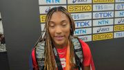 Tara Davis-Woodall Speechless After Watching Ivana Vuleta Win LJ Gold