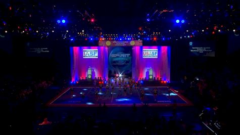 East Celebrity Elite - Bombshells [2022 L6 Senior Medium All Girl Finals] 2022 The Cheerleading Worlds