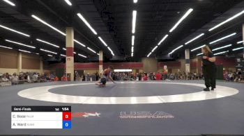 49 kg Semifinal Ava Ward MO (Sunkist Kids Wrestling Club) vs Clare Booe FL (Palm Harbor University High School Wrestling)