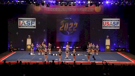 Fire Allstars (Switzerland) - Blue Fire [2022 L6 International Global Semis] 2022 The Cheerleading Worlds