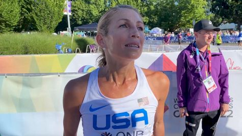 Sara Hall Explains The U.S. Team Tactics In Marathon