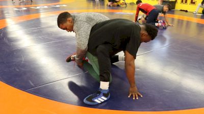 Jacori Teemer And Kendall Norfleet Working Far Ankle Position