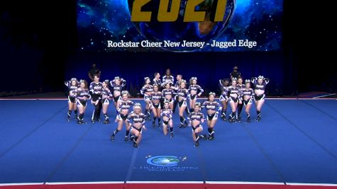 Rockstar Cheer New Jersey - Jagged Edge [2021 L6 International Open Coed Non Tumbling Finals] 2021 The Cheerleading Worlds